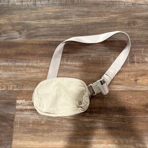 lululemon athletica Cream Crossbody Bag